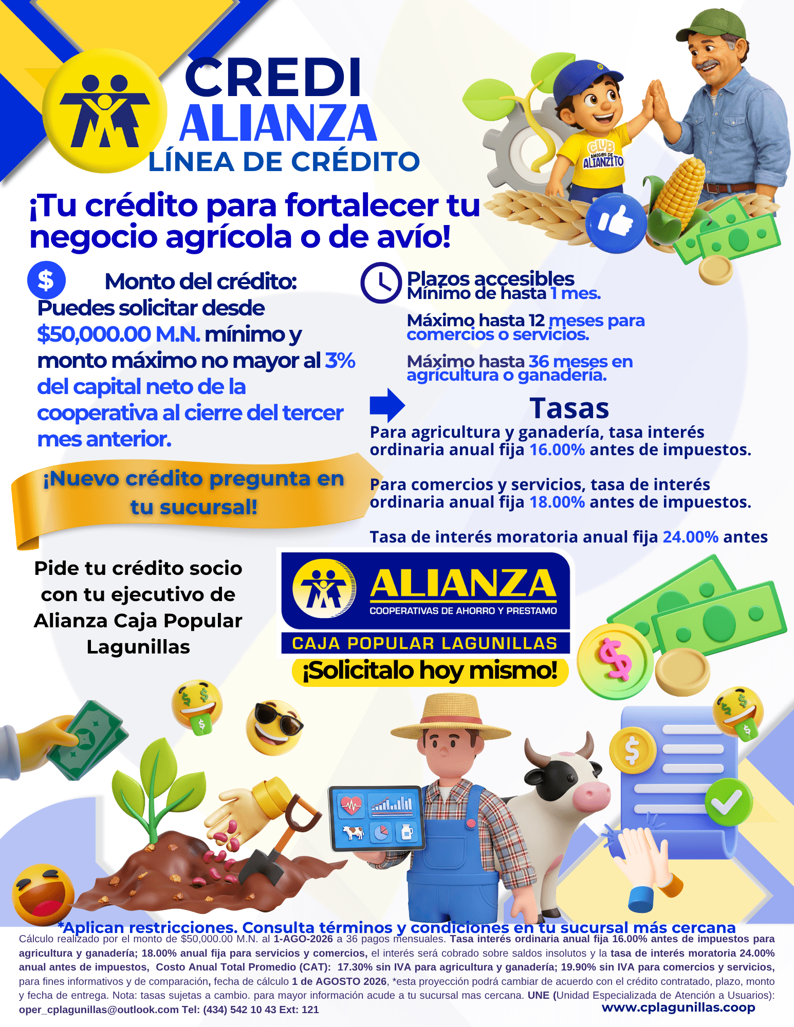 CrediAlianza Línea de Crédito